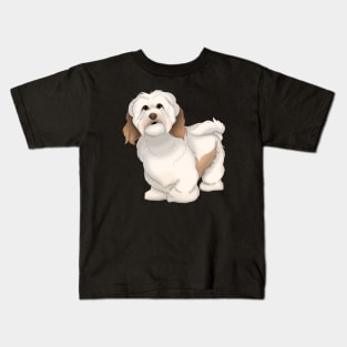 Havanese Dog Color 1 Kids T-Shirt